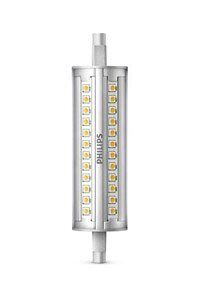 R7S Philips LED-lyspærer 14W (100W) (Rør, Klart, Kan dimmes)