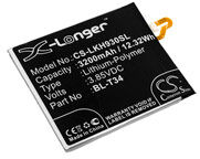 LG LS998 (3200 mAh 3.85 V, Sort)