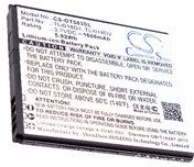 TCL OT-5038 (1600 mAh 3.7 V, Sort)