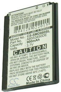 Samsung SGH-W629 (900 mAh 3.7 V)