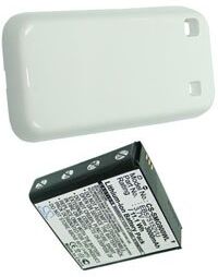 Samsung GT-I9001 (3000 mAh 3.7 V, Hvit)