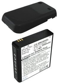 Samsung GT-i9000 Galaxy S (3000 mAh 3.7 V, Sort)