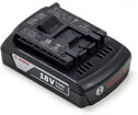 BOSCH Bosch GAS 18V-1 (2000 mAh 18 V, Sort, Originalt)