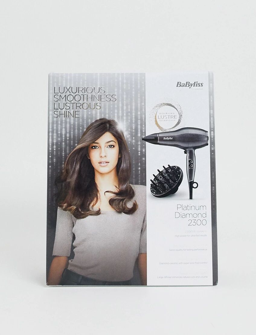 BaByliss Platinum Diamond 2200 AC Hair Dryer-No colour  No colour