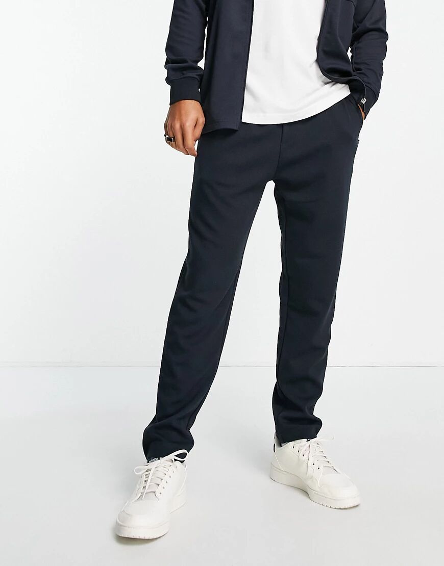 Only & Sons organic cotton co-ord joggers in slim fit navy  Navy