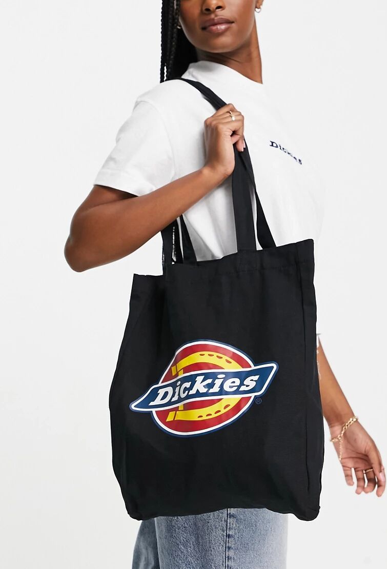 Dickies Icon Logo tote bag in black  Black