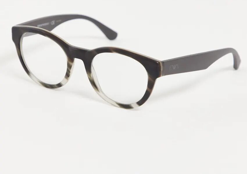 Emporio Armani clear lens glasses-Black  Black