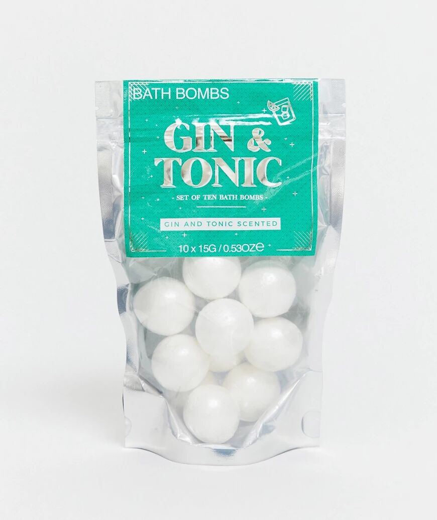 Gift Republic gin and tonic bath bombs-No colour  No colour