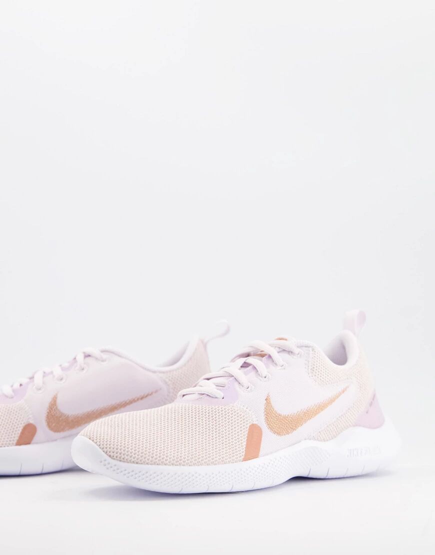 Nike Running Flex Experience 10 trainers in pink  Pink