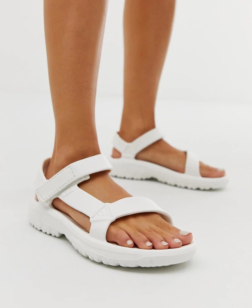 Teva Hurricane Drift sandal in white  White