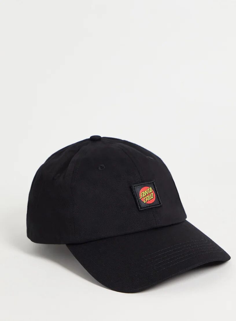 Santa Cruz classic dot cap in black  Black