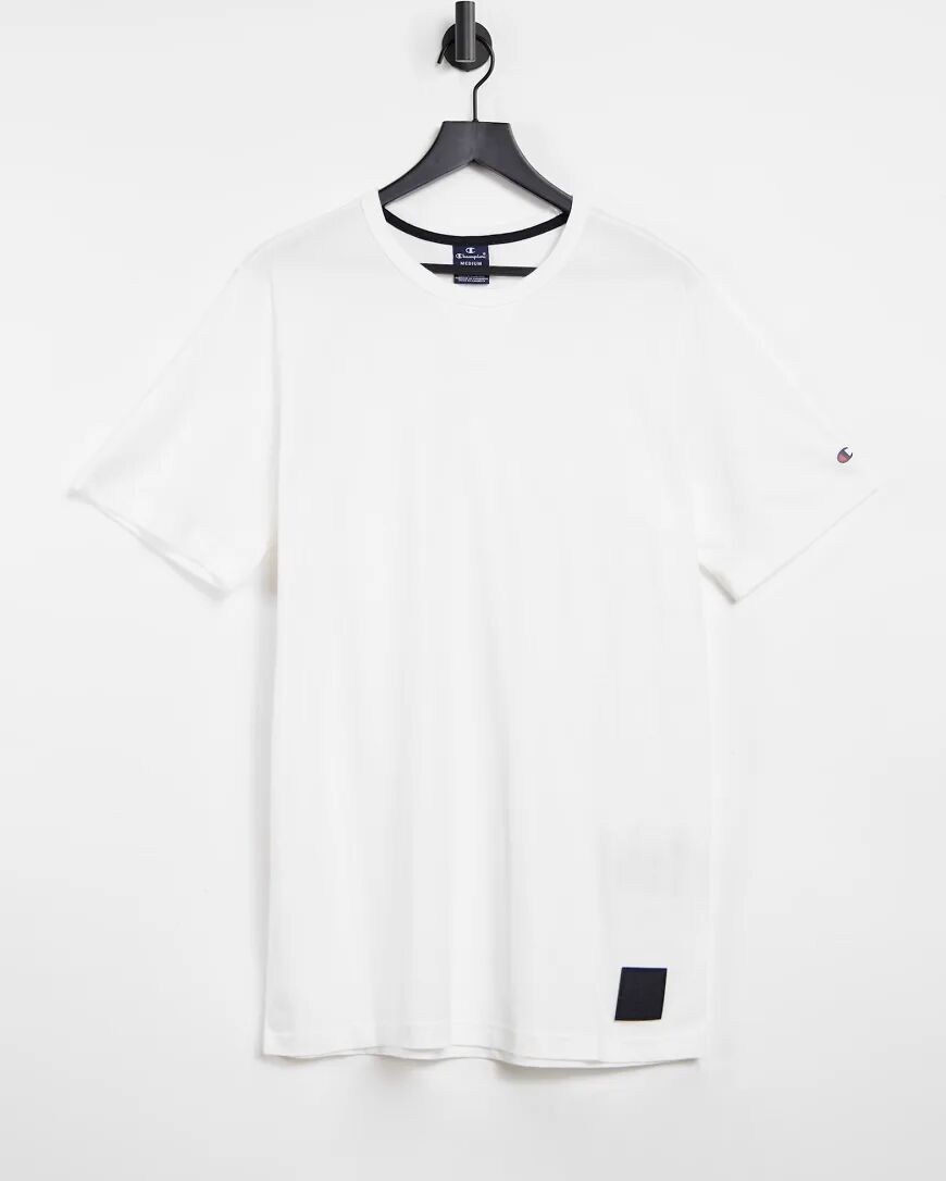 Champion logo t-shirt in white  White