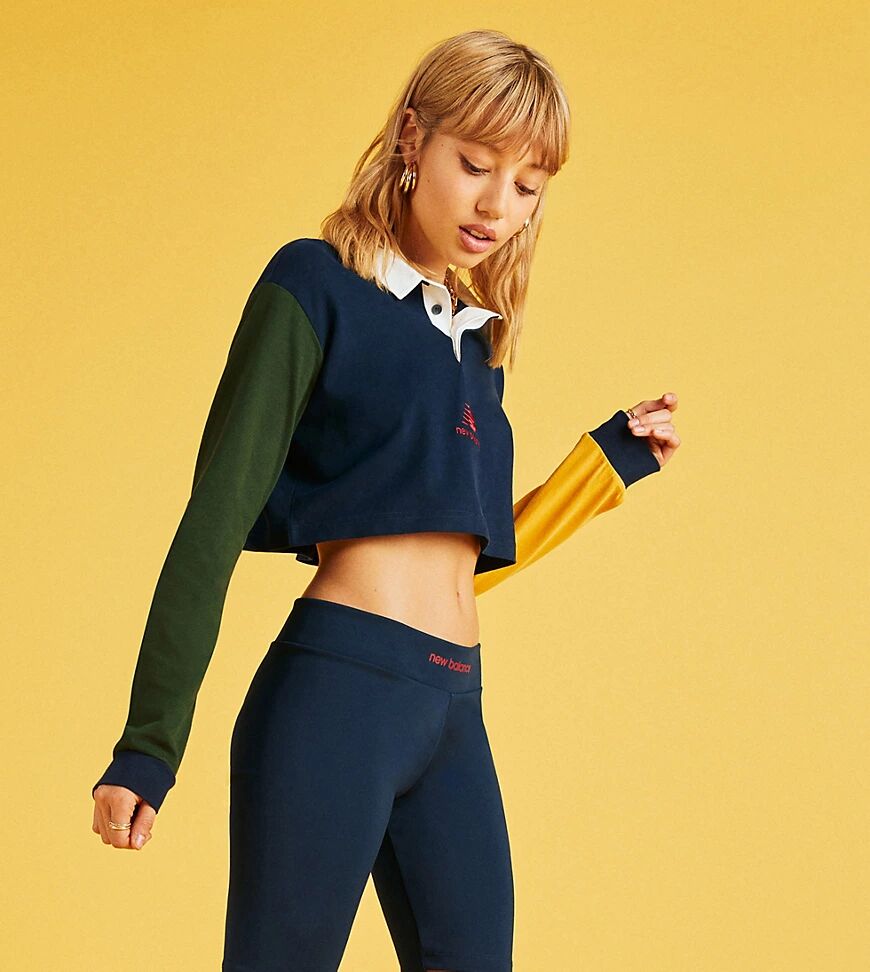 New Balance legging shorts in navy- exclusive to ASOS  Navy