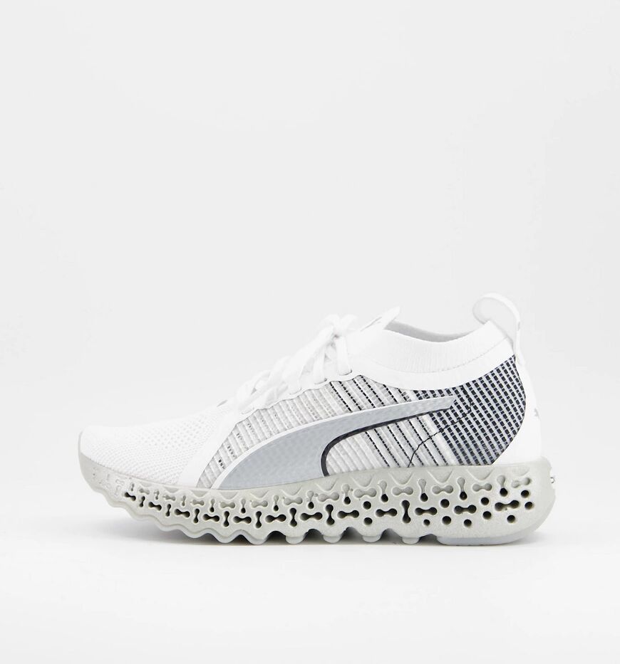 Puma Running Calibrate Runner trainers in white  White