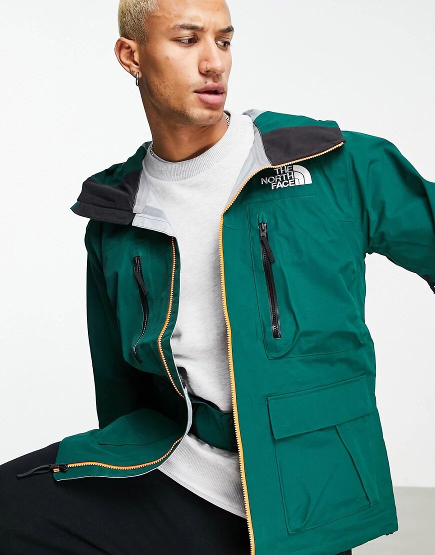 The North Face Freeride jacket in green  Green