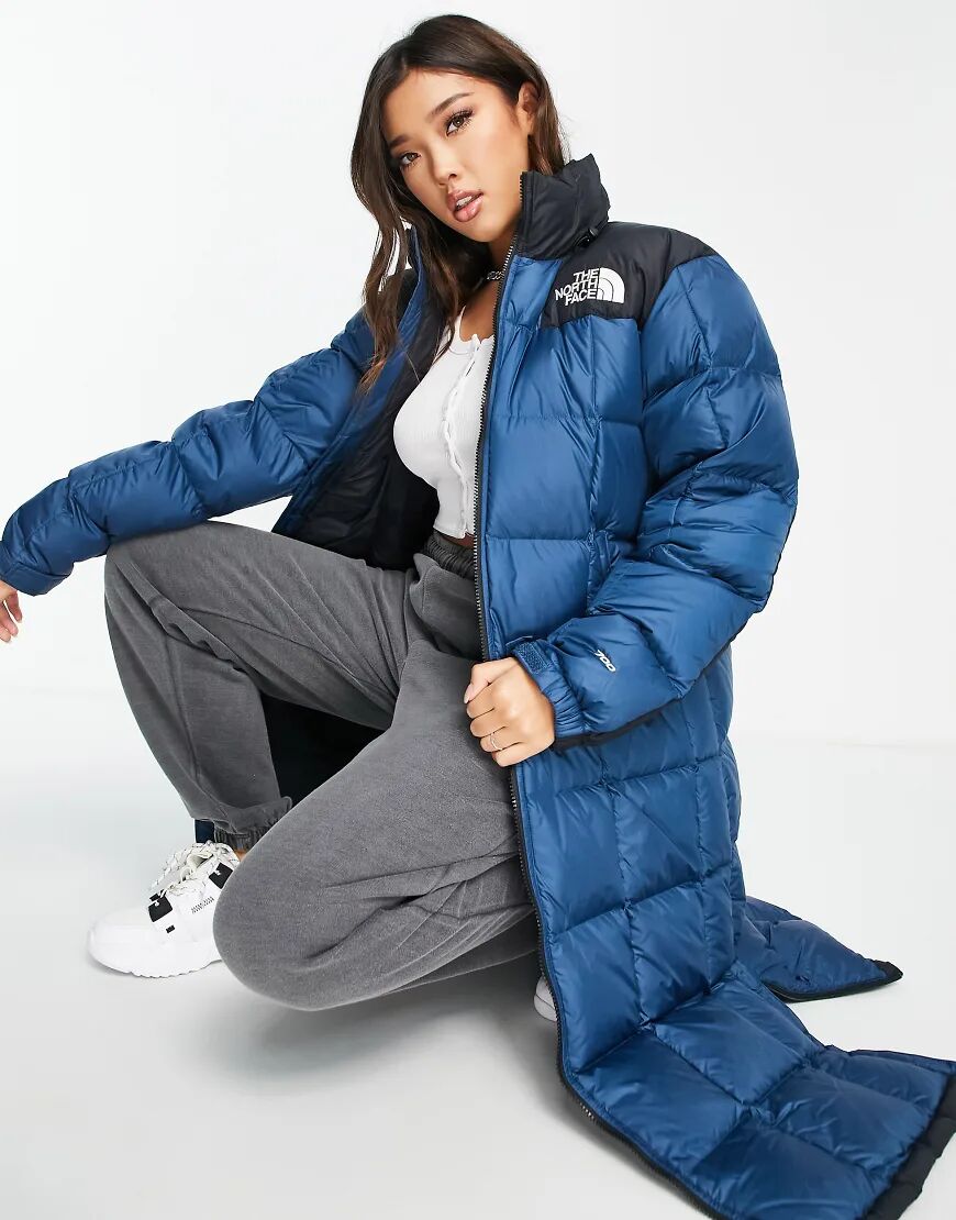 The North Face Lhotse Duster jacket in blue  Blue