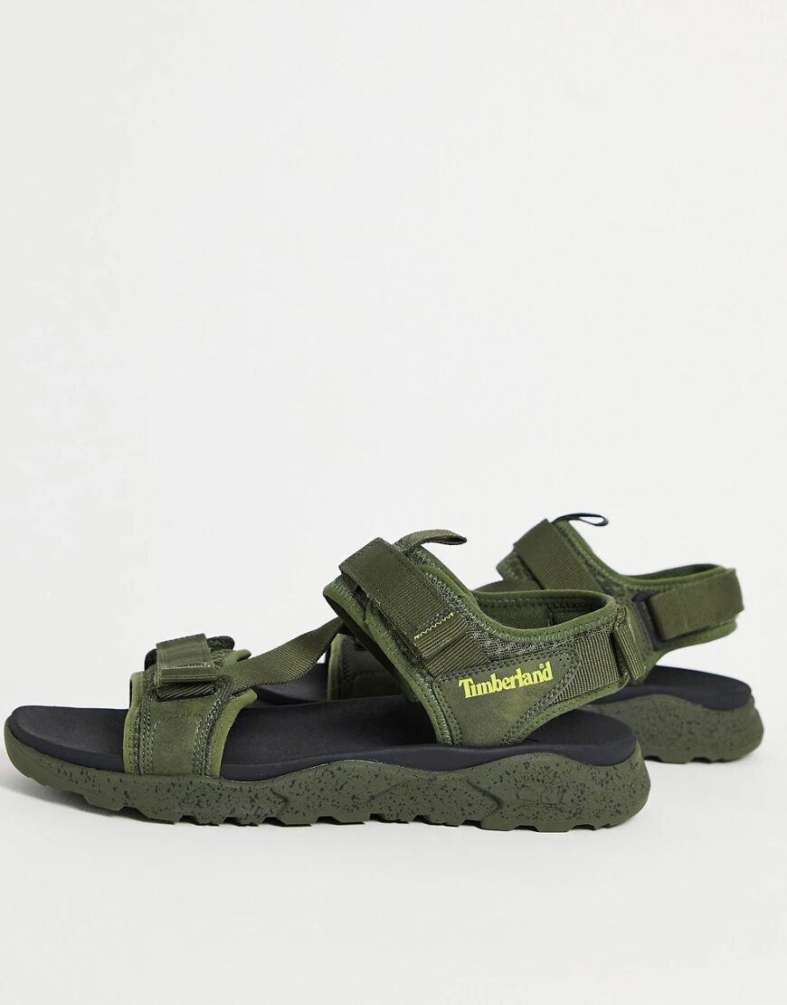 Timberland sporty sandals in khaki-Green  Green