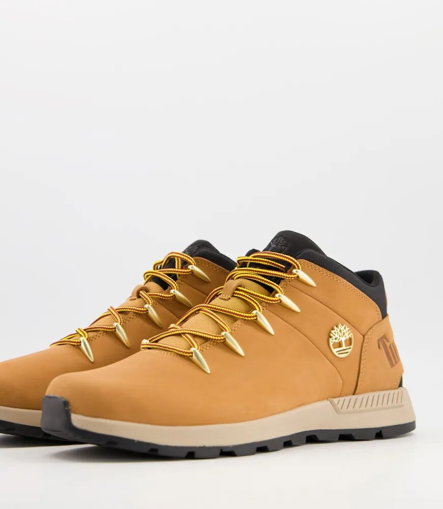 Timberland Sprint Trekker Mid boots in wheat tan-Brown  Brown