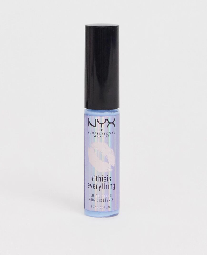 NYX Professional Makeup This Is Everything Lip Oil Sheer - Lavender-Purple  Purple