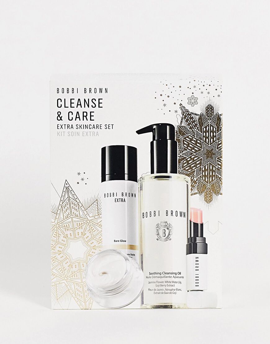 Bobbi Brown Cleanse & Care Extra Skincare Gift Set (save 46%)-Pink  Pink