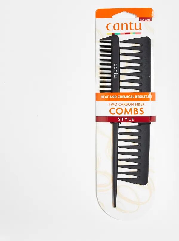 Cantu Style Carbon Fibre Hair Combs-No colour  No colour