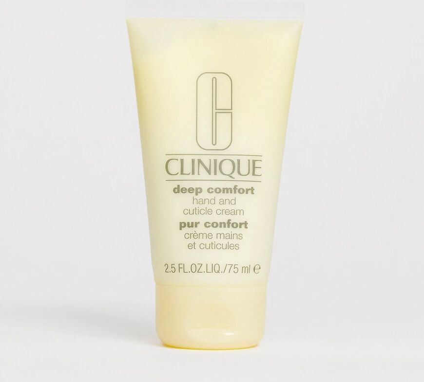 Clinique Deep Comfort Hand And Cuticle Cream 75ml-No colour  No colour