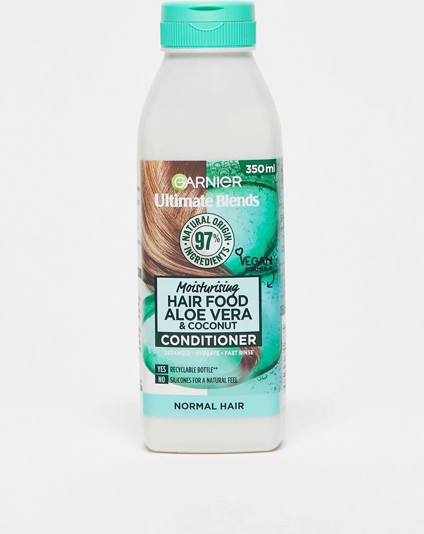 Garnier Ultimate Blends Moisturising Hair Food Aloe Vera Conditioner for Normal Hair 350ml-No colour  No colour