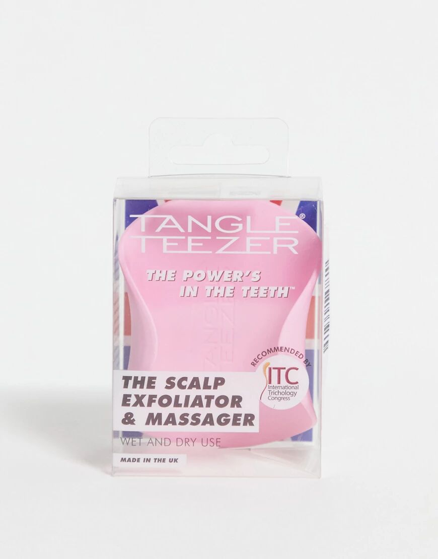 Tangle Teezer The Scalp Exfoliator & Massager in Pretty Pink-No colour  No colour