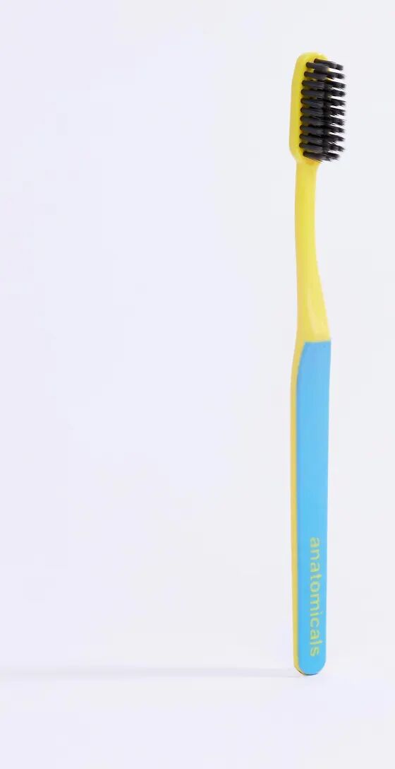 Anatomicals And Ain't That The Tooth The Better Brush Charcoal Toothbrush - Blue-No colour  No colour