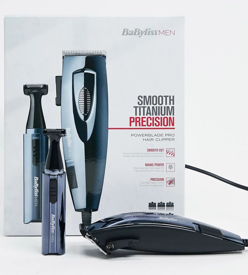 BaBylissMEN Powerblade Pro Hair Clipper-No colour  No colour