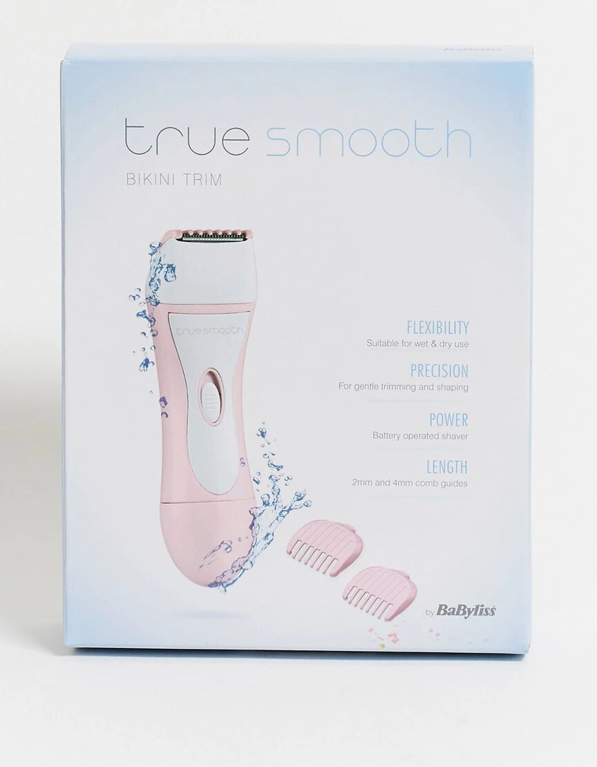 Babyliss True Smooth Wet and Dry Lady Bikini Trimmer-No colour  No colour