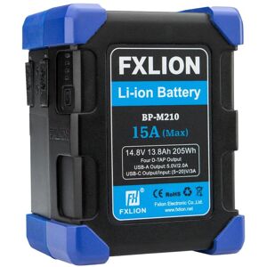 Fxlion Bp-M210 High Power V-Lock Batteri 14.8v, 210wh. 4 X D-Tap, Usb-A, Usb-C