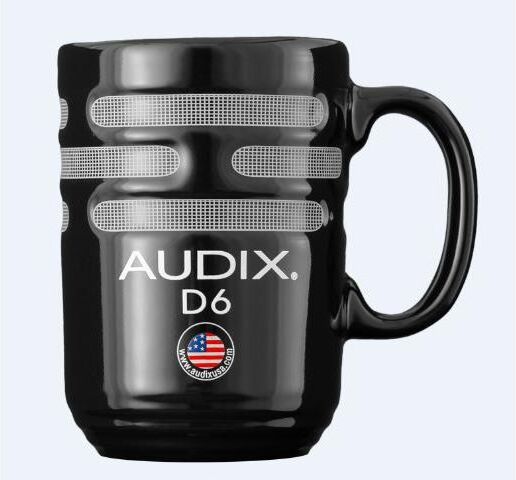 Audix D6 Kaffekopp 8oz / 240ml, Made In Usa