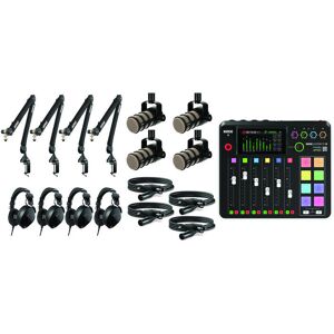 Røde Four-Person Podcasting Bundle