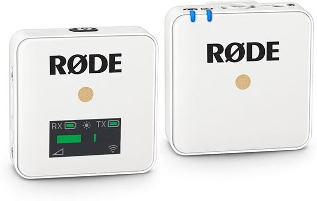 Røde Wireless Go White Trådløs Trådløst Mikrofonsystem