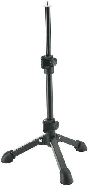 K&M 23150 Tabletop Microphone Stand Black 3/8"