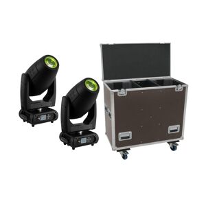 EuroLite Set 2x Dmh-300 Cmy Moving-Head & Case