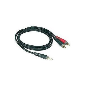 Klotz Y-Kabel Stmjx2xphono 3 M