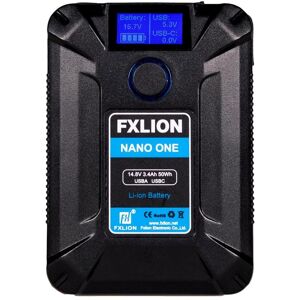 Fxlion V-Lock Nano One Batteri 14.8v, 50wh. D-Tap, Usb-A, Usb-C Inn/ut