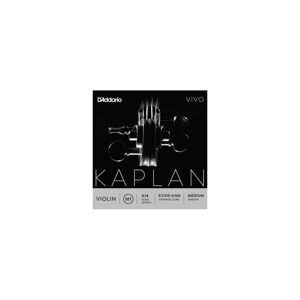 D'Addario Kv310 4/4m Fiolin Strenger Kaplan Vivo Set 4/4 Medium Tension