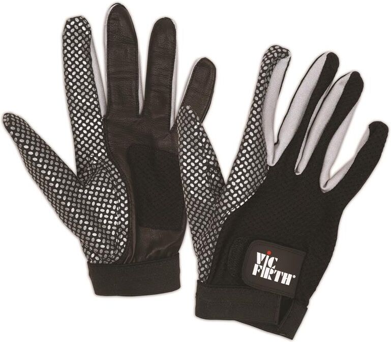 Vic Firth Drumming Glove, Medium Enhanced Grip And Ventilated Palm