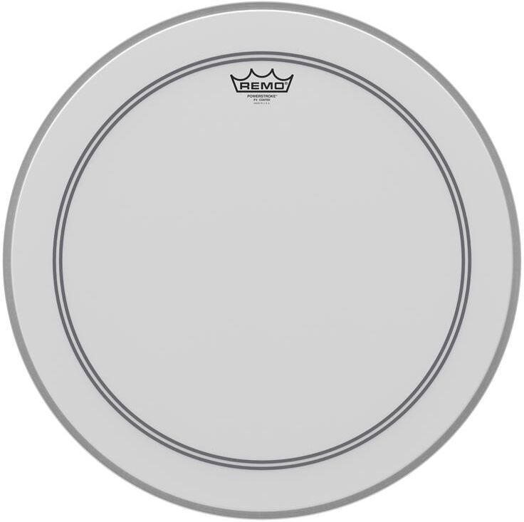 Remo P3-1120-C2 Powerstroke 3 Coated M/slam Patch 20 Basstrommeskinn