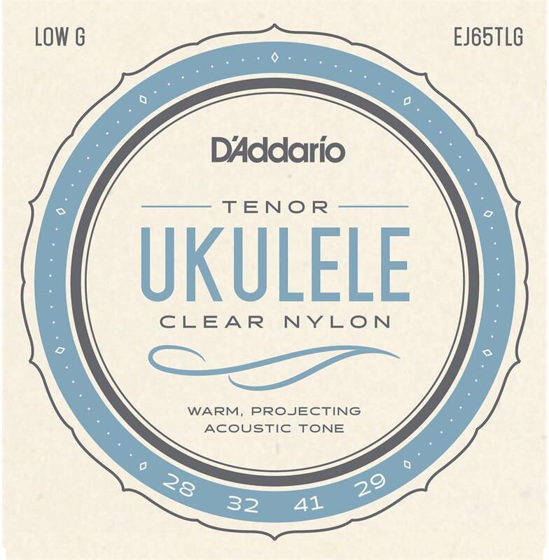 D'Addario Ej65tlg Strengesett Ukulele Tenor Low G