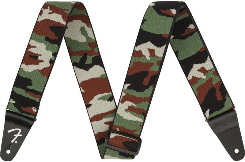 Fender Weighless 2" Woodland Camo Strap