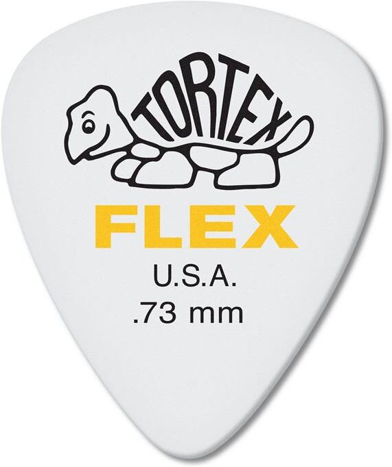 Dunlop 428p.73 Tortex Flex Standard 12-Pack