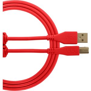 UDG Gear Ultimate Usb 2.0 A-B Red Straight 3m