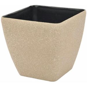 Europalms Deco Cachepot Stona-41 Rectangular,Beige