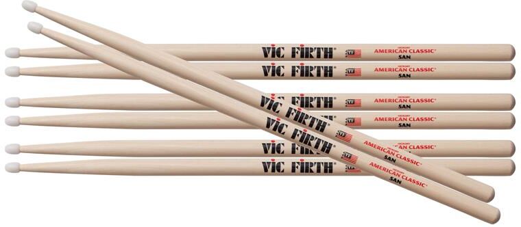 Vic Firth 5an Value Pack 3+1