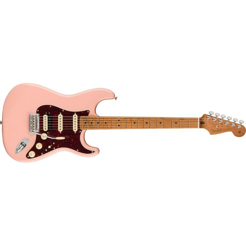 Fender Player Strat Limited Edition Hss Shell Pink, Roasted Maple Neck