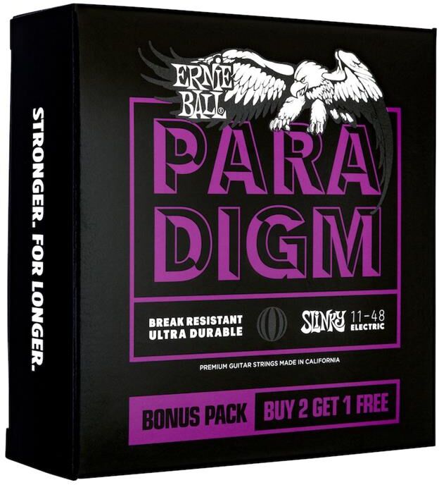 Ernie Ball Eb-3370 Paradigm Power Slinky (011-048) 3pack